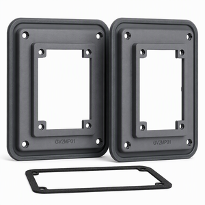 GV2MP01 Placa de Montaje Empotrado, Lote de 2 Piezas, Kit de Panel Frontal para Interruptor de Circuito de Motor TeSys GV2ME IP41 - Product Image 4