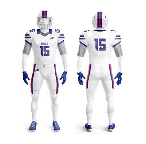 Durable Moisture-Wicking Custom Adult Youth Teamwear Sublimated Logos Breathable Fabric Best Selling American Football Uniform - Product Image 1