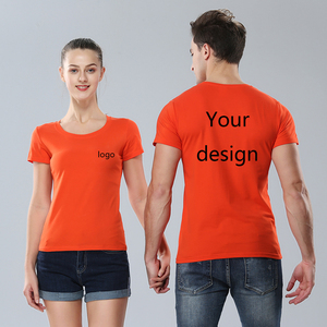 เสื้อยืดคอกลมแขนสั้นผ้าฝ้าย 100% แบบยูนิเซ็กซ์ สวมใส่สบาย ระบายอากาศได้ดี เป็นมิตรกับสิ่งแวดล้อม มีสีให้เลือก - Product Image 3