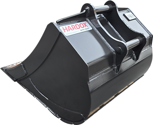 Godet de nivellement Premium entièrement en Hardox, accessoire professionnel pour excavatrice, pour applications à forte usure et longue durée de vie - Product Image 6