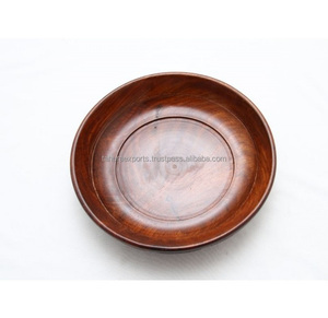 Nuevo Diseño de Moda de madera ensalada de frutas cuencos para servir en tamaño de forma personalizada y acabados para la decoración del hogar - Product Image 4