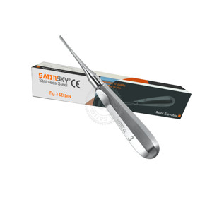 CRANE COGSWELL Ascenseur dentaire Élévateurs de racine dentaire Cogswell Fig #6 acier inoxydable allemand de qualité chirurgicale - Product Image 5
