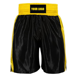 กางเกงขาสั้นสำหรับชกมวยต่อสู้ทำจากวัสดุที่ดีที่สุดสำหรับฝึกซ้อมศิลปะการต่อสู้แบบสั่งทำโลโก้ตามสั่ง - Product Image 1