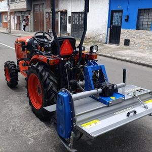 Tracteur compact avec chargeuse et pelleteuse prêt pour l'exportation Mini tracteur Kubota avec chargeur à fixation rapide et goupille sur godet - Product Image 4