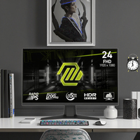 Moniteurs de jeu LCD IPS 24 pouces, taux de rafraîchissement de 200 Hz, temps de réponse de 1 ms, 1K, bureau