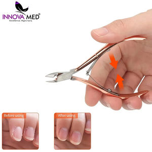 Stainless Steel Cuticle Cutter Dead Skin Remover Nail Nipper Trimmer Professional Nail Care Tool for Fingers and Toes - Product Image 4