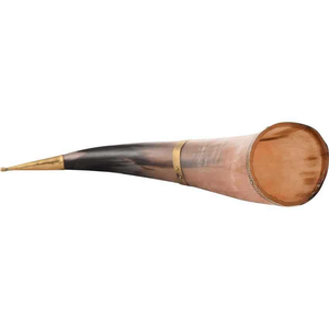 Cuerno Vikingo Elegante para Beber, Hecho a Mano, Recipiente de Vidrio Natural para Vino/Cerveza, Pulido, de Alta Calidad, de Decor World Expo - Product Image 5