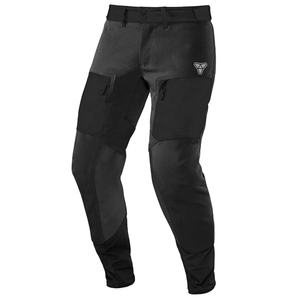 Pantalones de moto fabricados con tela textil reforzada y armadura de nivel 1 CE para protección en carretera. - Product Image 2
