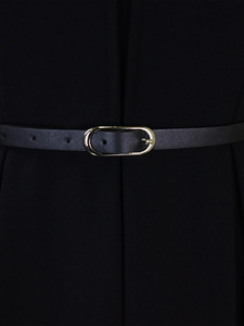 PASUXI nuevo vestido elegante de oficina para <span class=keywords><strong>mujer</strong></span> para Primavera Verano cuello en V con cinturón Midi lápiz vestido Casual de talla grande cintura Natural - Product Image 6