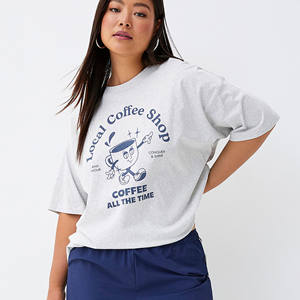 Camiseta de Algodón de Alta Calidad para Mujer, Personalizada, Informal de Verano, Ecológica, Talla Grande, SWIFT FUSION, Transpirable, de Secado Rápido, Corta - Product Image 6