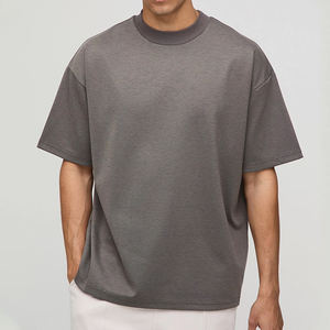 T-shirt pour homme de haute qualité, respirant, coupe ample, col rond, manches courtes, design et logo personnalisés, t-shirts pour homme - Product Image 5