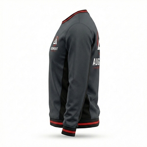 Sudadera de Cuello Redondo para Hombre, con Logotipo Personalizado, Ropa Deportiva, Sudadera de Entrenamiento, Calidad Premium, OEM, ODM, al por Mayor - Product Image 4