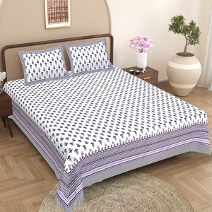 Ensemble de draps de luxe indien de haute qualité en pur coton, draps imprimés de qualité supérieure, literie personnalisée, draps 100% coton, ensemble de literie - Product Image 2