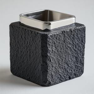 Elegant Modern Metal <b>Toothbrush</b> <b>Holder</b> with Customizable Design for Home & Hotel Bathrooms Durable Eco-Friendly Smooth Edges - Product Image 1