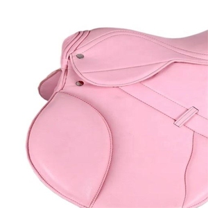 Silla de montar a caballo sin árboles al por mayor estilo occidental e inglés para montar - Product Image 6