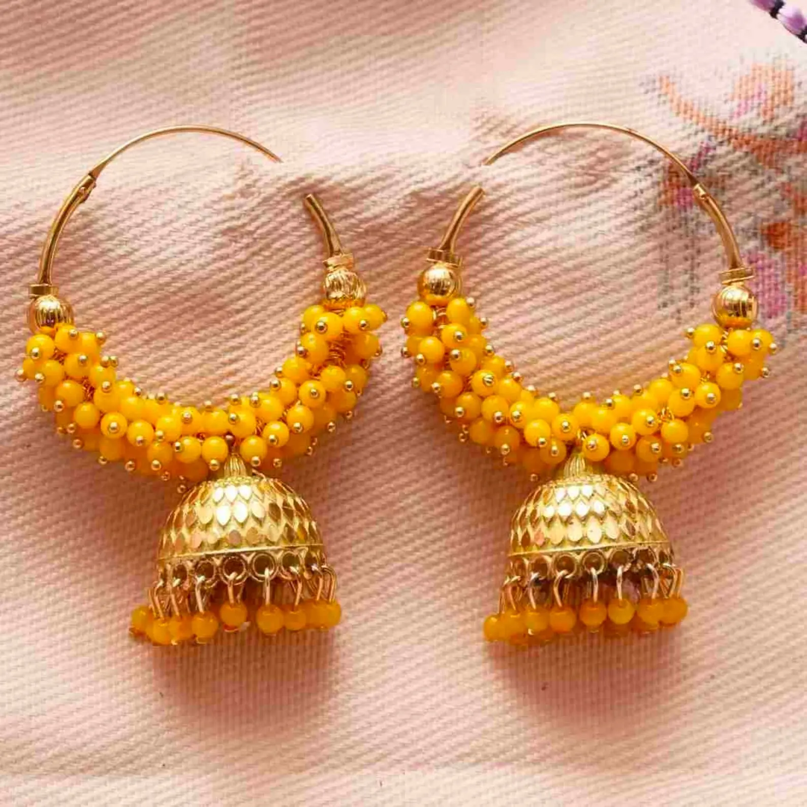 Orecchini di moda all'ingrosso gioielli fatti a mano indiani bomboniere regali da damigella d'onore Mehendi Sangeet cerimonia regali per gli ospiti