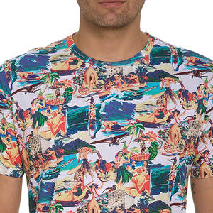 Top qualité hommes T-Shirts nouveau Design élégant-chemises pour hommes coton couleur unie avec motif imprimé bas quantité minimale de commande hommes T-Shirts - Product Image 6