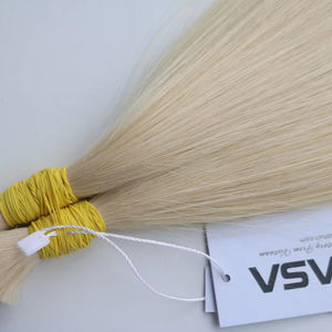 Extensions de cheveux en vrac de qualité supérieure Cheveux vietnamiens Double noyade 100 grammes Couleurs claires 26 pouces - Product Image 1