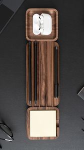 GUIDE BAMBOU FAIT À LA MAIN Ensemble de stylos cadeau de haute qualité Logo gravé personnalisé Stylo en bois avec boîte en bois - Product Image 6