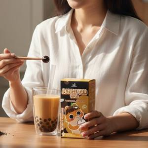 Ready-to-Serve Instant Bubble <b>Tea</b> Kit Box Brown Sugar Matcha Flavor 3-Pack - Product Image 1