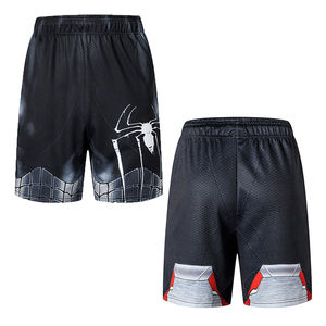 2025 hommes taille élastique entraînement vêtements de sport Gym Fitness Shorts de course respirant séchage rapide avec poches - Product Image 1