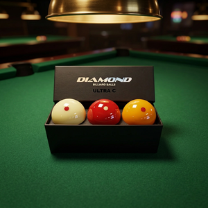 Bolas de Billar Diamond - Juego de 3 Cojines Carom Ultra-C de 61.5mm |   Balón Oficial de la PBA |   Hecho en Corea |   Resina Fenólica - Product Image 1