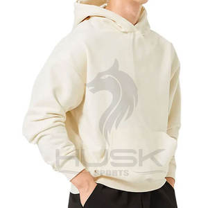 Sweat-shirts à capuche 100% coton avec logo personnalisé pour hommes, poids lourd, imprimés de style animal, pulls à épaules tombantes, sans ficelle, printemps vierge - Product Image 5