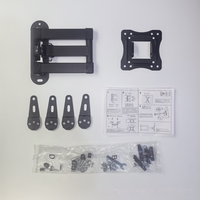 Soporte de Pared para TV con Movimiento Completo, Rotación de 360 Grados, Inclinación y Giro, para Monitores LED/LCD de 13-42 Pulgadas, Capacidad de 44 lb, VESA 200x200, Kit