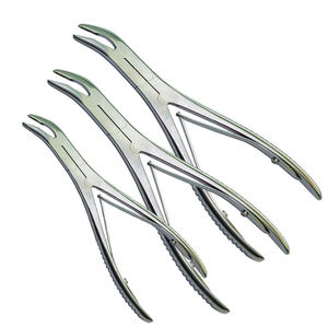 Instrumentos ortopédicos Suministros médicos Instrumento quirúrgico Doble articulación Hueso Rongeur Tipo Clip para cirugía médica - Product Image 2