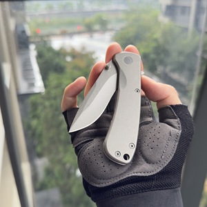Navaja de bolsillo plegable personalizada EDC para caza al aire libre, navaja personalizada MOQ bajo - Product Image 2