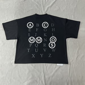 T-shirts amples en coton et bambou légers 2026, anti-UV, séchage rapide, écologiques, avec impression sérigraphique, manches courtes - Product Image 4