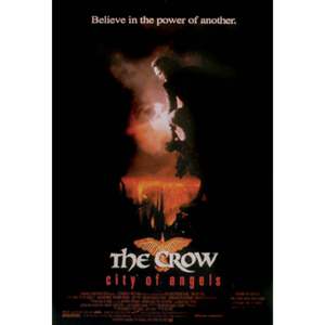 Modern Style 'The Crow-City of Angels' <b>Poster</b> Stylish Wall Decor Made of Paper - Product Image 1