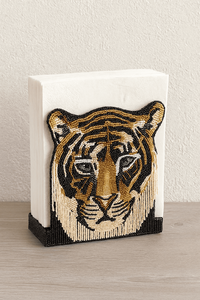 Servilletero con cuentas ecológico con diseño de rebanada de Pizza organizador de mesa decorativo caja de pañuelos para decoración de mesa adornado - Product Image 5