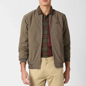 2025 imperméable à manches longues hommes Bomber veste de haute qualité bas quantité minimale de commande Logo personnalisé imprimé hommes Bomber veste - Product Image 4