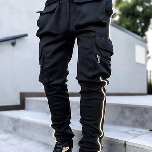 Pantalones Cargo Deportivos para Gimnasio, Ropa Deportiva, Pantalones Casuales para Hombre, Pantalones Jogger, Pantalones Deportivos Hip Hop, Pantalones Cargo - Product Image 1