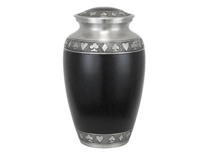 Urna de cremación hecha a mano de estilo europeo, jarrón de metal, urna decorativa para cenizas humanas y de mascotas - Product Image 3