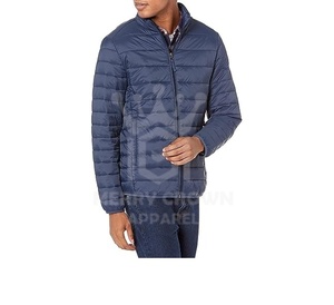 Venta caliente personalizado de los hombres de invierno Puffer Jacket Canvas Bubble Jacket Your Logo Color Size Options for Sizeable Winter - Product Image 1