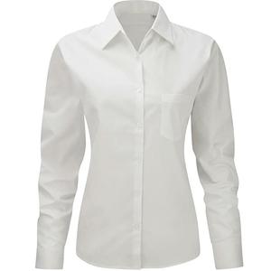Último diseño de manga larga para mujer, Camisa cómoda de secado rápido para negocios, oficina, trabajo, venta al por mayor - Product Image 2
