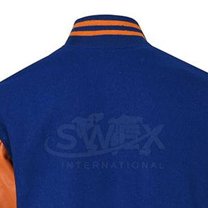 Hombres de alta calidad de cuero de manga Letterman chaqueta/cuero manga Letterman chaqueta de invierno para los hombres - Product Image 6