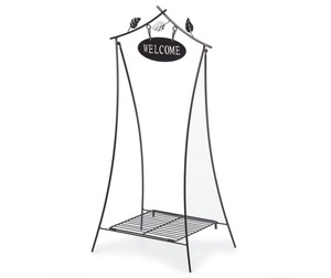 Colección de Calidad, Soporte de Bienvenida Cuadrado de Acero Inoxidable Color Dorado, Autoadhesivo, de Lujo, para Hoteles, Bodas, Eventos y Fiestas - Product Image 2