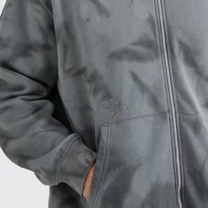 ชุดวอร์มลำลองแบบมีฮู้ด ซิป ทรงปกติ ผ้าฟอกสี สำหรับฤดูหนาว คุณภาพสูง เหมาะสำหรับทุกเพศ แขนยาว สไตล์สตรีทแวร์ รับผลิตแบบ OEM - Product Image 6