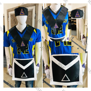 Tablier LOP avec col Gants et Couronne Loge de Perfection Sets-HSE - Product Image 1