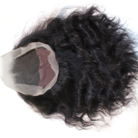 Perruques souples en dentelle complète, tressées, 100 % cheveux humains vierges vietnamiens, noir naturel, dentelle française HD transparente, luxe, longues, double densité