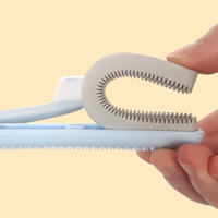 2025 vente chaude créatif nouveau Design Golf forme Double face toilettage pour animaux de compagnie épilation brosse vêtements grattoir