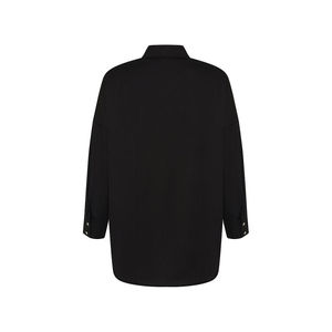 Blusa Casual de Algodón para Mujer con Detalles Bordados para Oficina - Product Image 3