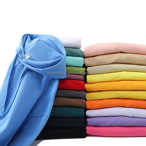 H5009 Otoño Invierno 29 Colores 350g Sudadera con Capucha Unisex con Forro de Felpa y Hombros Caídos para Hombre - Product Image 1