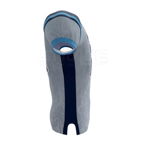 Maillots de football américain personnalisés avec nom et numéro imprimés, grande taille, respirants, anti-humidité, séchage rapide, 100% polyester - Product Image 4