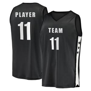 Conjunto de uniforme de baloncesto juvenil reversible personalizado, envío rápido, impresión en color sólido, uniforme sublimado de talla grande - Product Image 1
