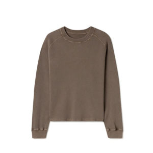 Sweat-shirt à col rond en polaire de qualité supérieure avec doublure confortable Idéal pour les vêtements d'hiver pour hommes et femmes Superposition et détente - Product Image 1