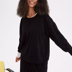 Sweat-shirts tie-dye de haute qualité pour femmes, sweat-shirts en coton doux, sweat-shirts professionnels en coton pour femmes, sweat-shirts ajustés pour femmes - Product Image 2